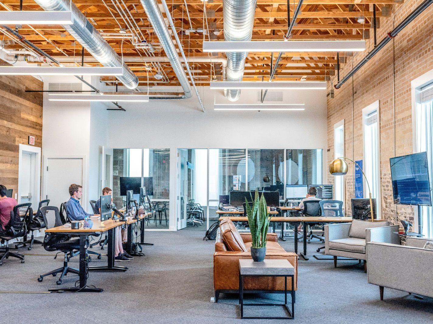 Espace de travail en entreprise