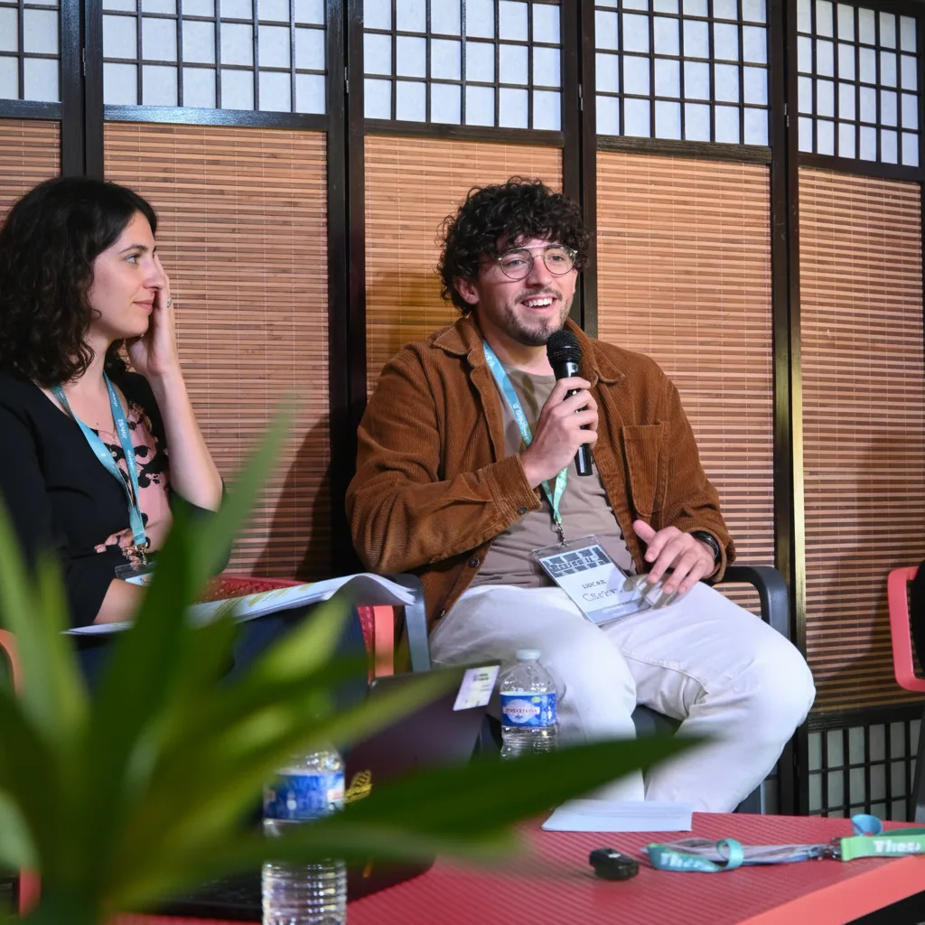 Lucas Bengoechea en conférence