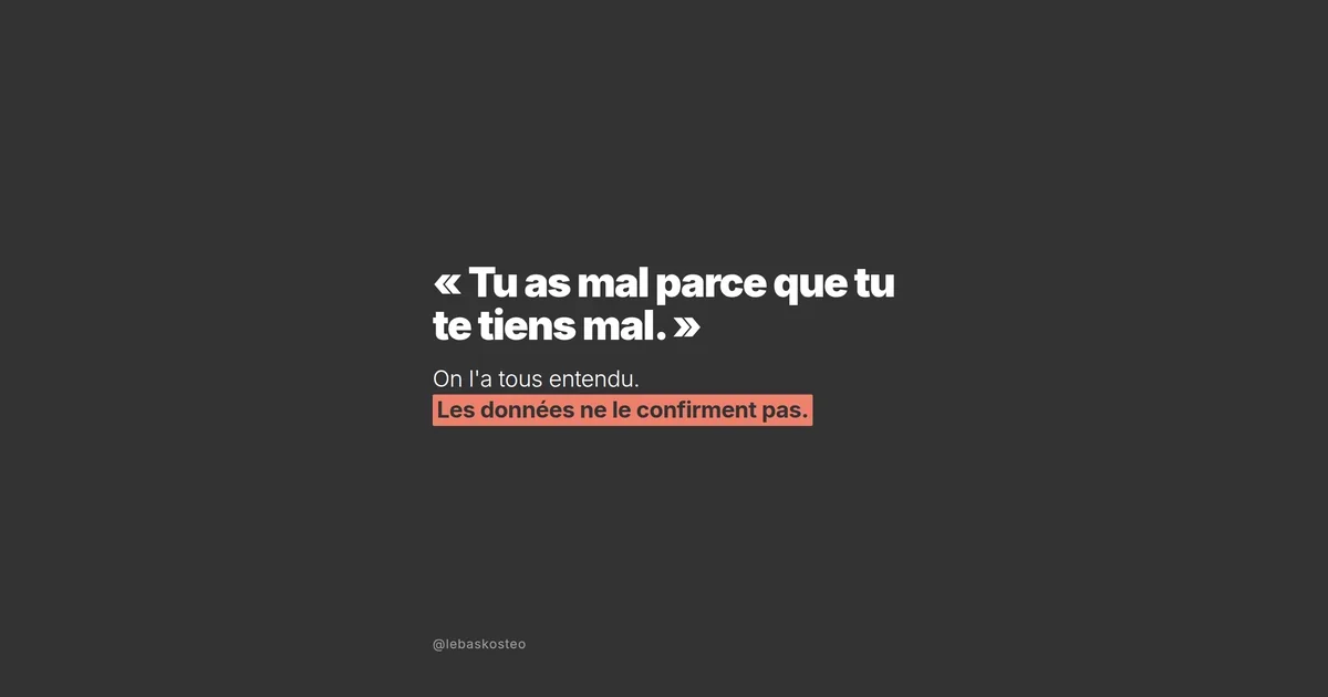 Dos rond et douleur d'épaule : ce que dit la recherche sur la posture